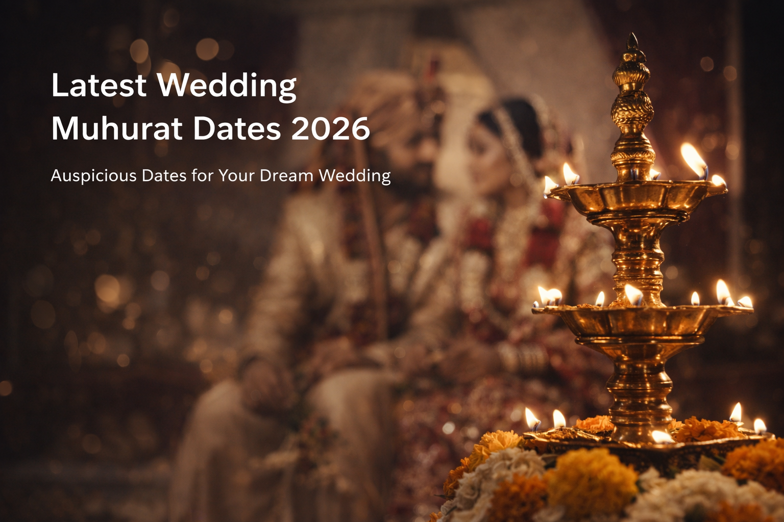 Latest Wedding Muhurat Dates 2026 – Auspicious Dates for Your Dream Wedding